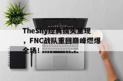 乐鱼在线开户平台-TheShy经典镜头重现，FNC战队重回巅峰燃爆全场！