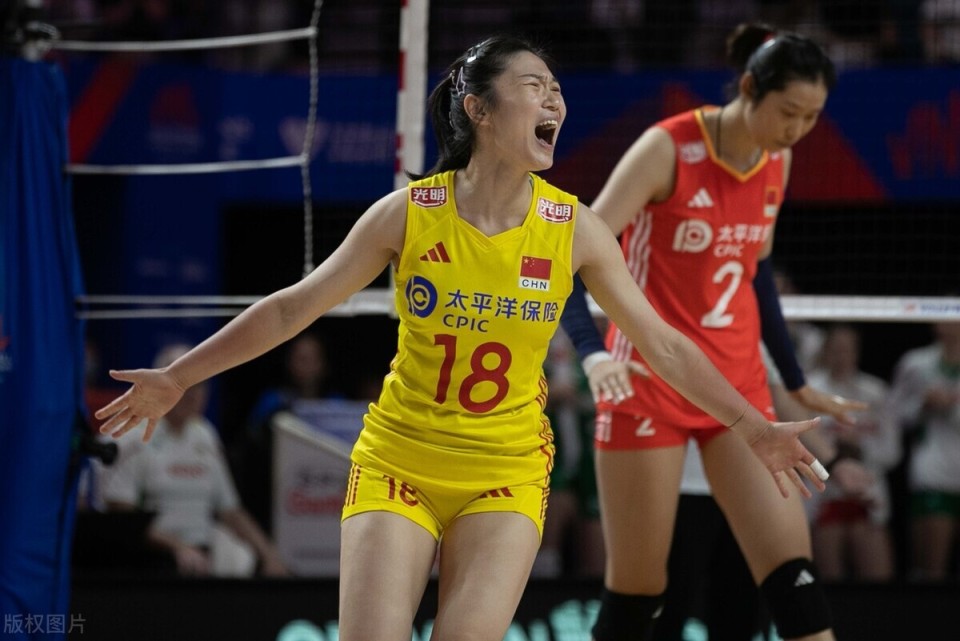 中国女排赛后接受采访：湖人是我最难对付的对手